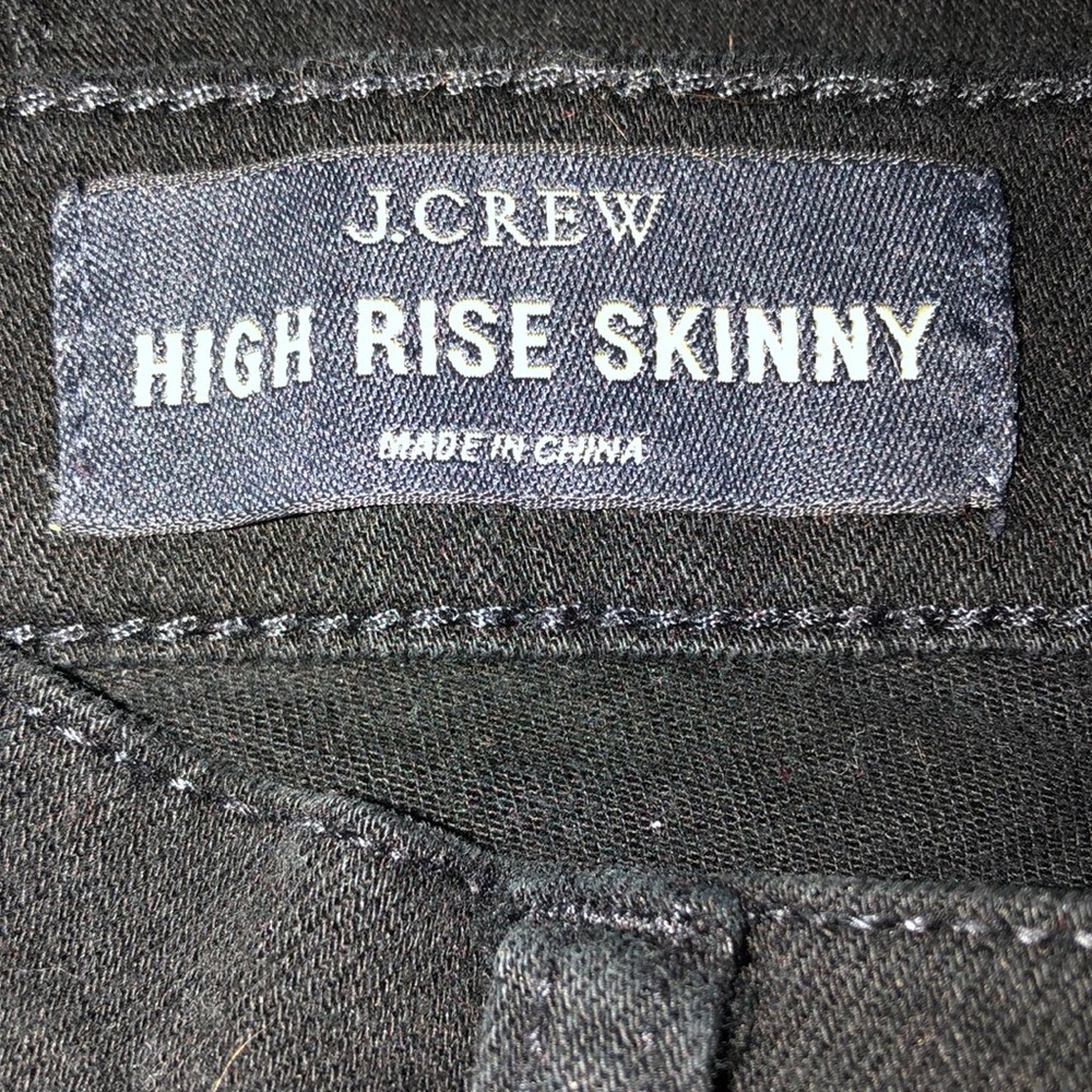J Crew High Rise Skinny jeans - Picture 2 of 2